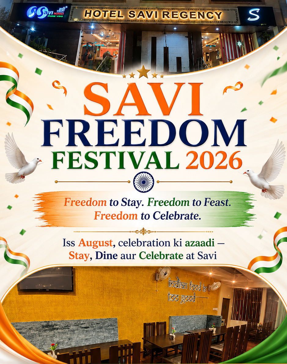 Savi Freedom Festival 2026 at Siya The Restaurant Jaipur